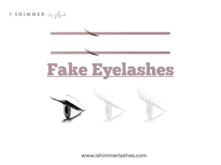 Keep Yourself Looking Your Best With Our Fake Eyelashes!