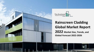 Rainscreen Cladding Market Size, Trends, Growth Opportunity, By Application, By Region and Forecast Till 2031