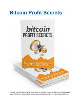 Bitcoin Profit Secrets