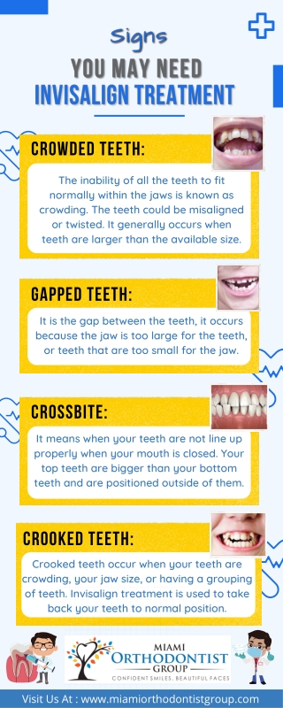 Signs You May Need Invisalign Treatment