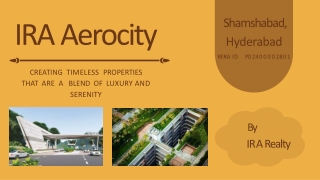 Buy Properties in IRA Aerocity