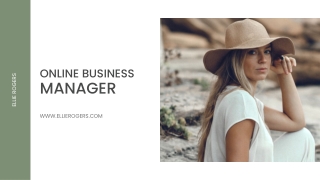 Best Business Consultant in US - Ellie Rogers