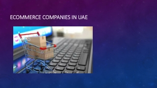 Ecommerce Companies in UAE