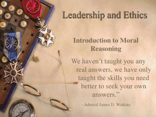 Leadership and Ethics