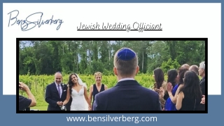 Best Jewish Wedding Planner |Ben SIlverberg