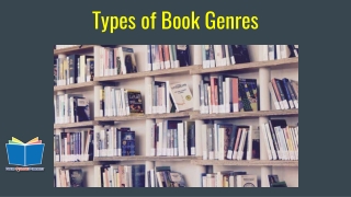 Types of Book Genres - YOP