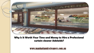 Hire a Professional curtain cleaner Adelaide