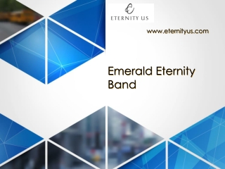 Buy emerald eternity band online -www.eternityus.com