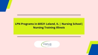 LPN Programs in 60531 Leland, IL  Nursing School Nursing Training Illinois