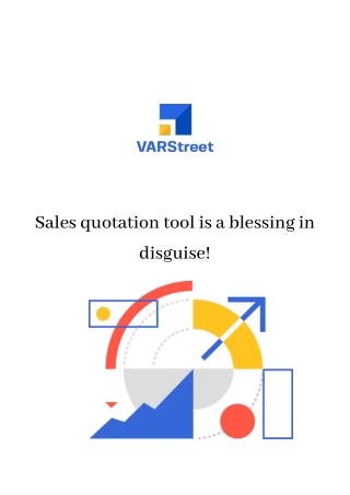 Sales quotation tool is a blessing in disguise!