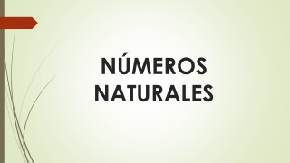 NUMEROS NATURALES