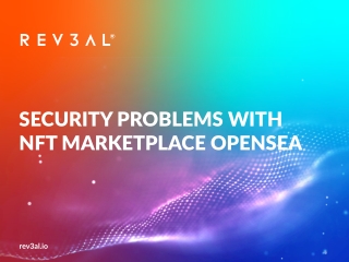 Security Problems with NFT Marketplace OpenSea
