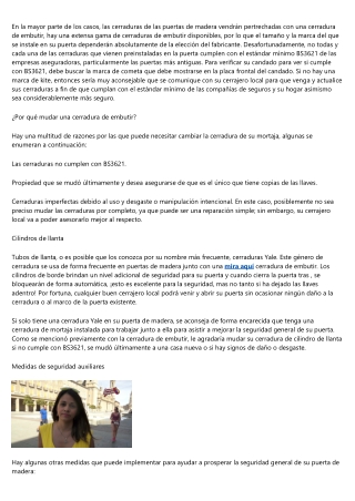 Tips de una cerrajeria profesional para ahorrar dinero en reparaciones de cerrad