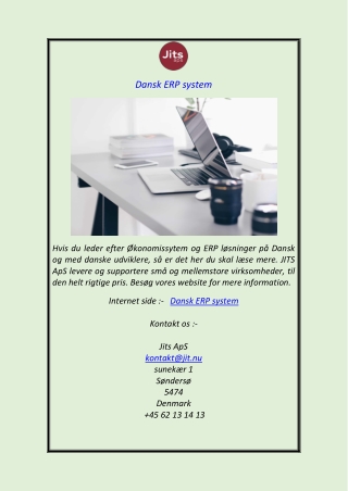 Dansk ERP system