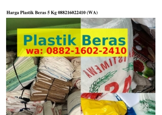 Harga Plastik Beras 5 Kg