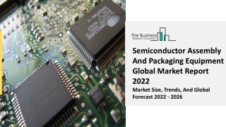 Semiconductor Assembly And Packaging Equipment Market Growth Objectives 2031