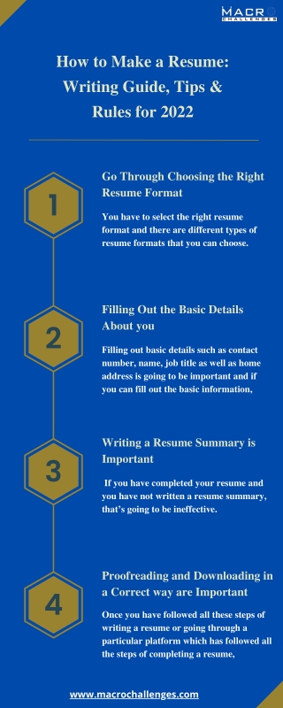 How to Make a Resume Writing Guide, Tips & Rules for 2022