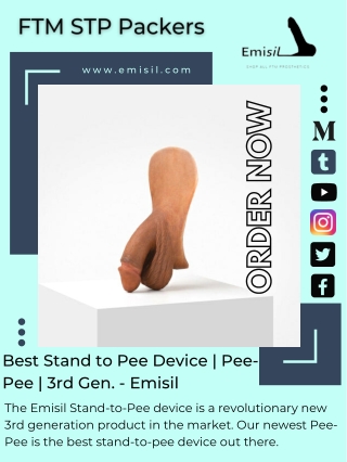 Best Stand to Pee Device | Pee-Pee | 3rd Gen. - Emisil