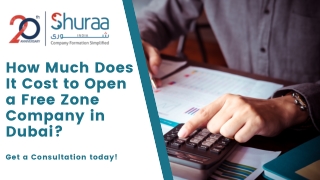 How Much Does It Cost to Open a Free Zone Company in Dubai