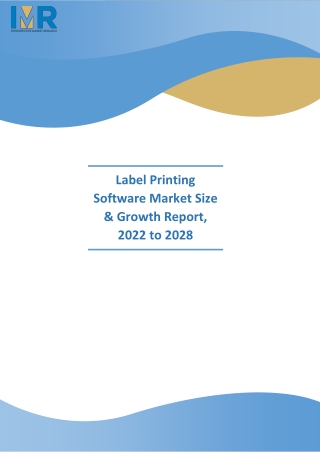 Label Printing Software Market