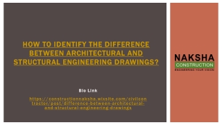 The Difference Between Architectural And Structural Engineering Drawings