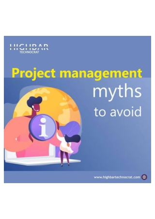 Project Management Myths to Avoid