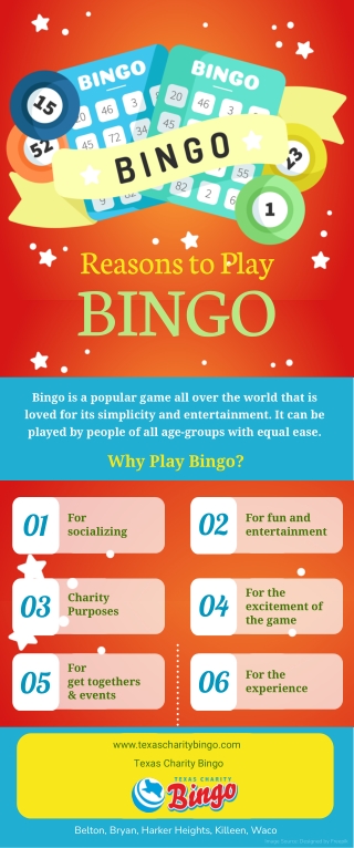 Reasons to Play  Bingo