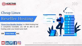 Cheap Linux Reseller Hosting