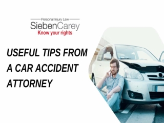 Useful Tips From A Car Accident Attorney