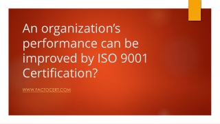 ISO Certification in Canada