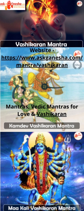 Mantras, Vedic Mantras for Love & Vashikaran