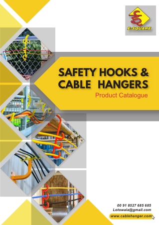 Cable Wire Management - Safety Hooks and Hangers Products