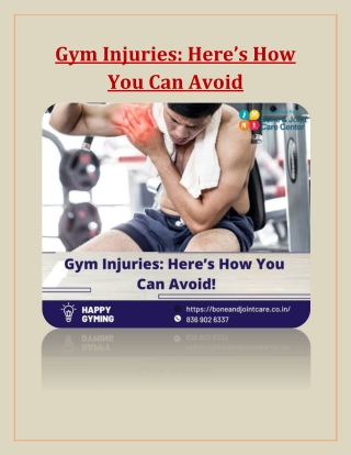 Gym Injuries_ Here’s How You Can Avoid