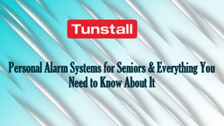 Personal Alarm Systems for Seniors & Everything You Need to Know About It