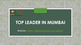 Top Leader in Mumbai