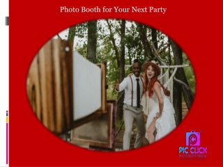 Photo Booth for Your Next Party