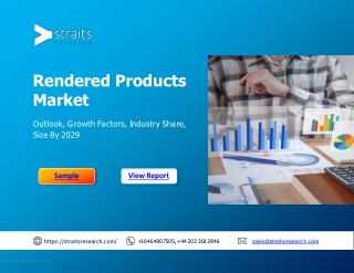 Rendered Products Market Size, Share and Regional Analysis by 2029