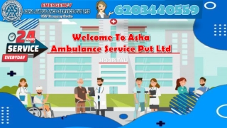 Ensure Ambulance Service with round the clock medical facility |ASHA