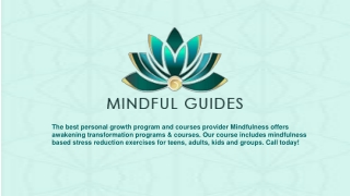 Guided meditation