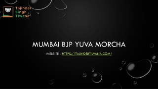 Mumbai bjp Yuva morcha