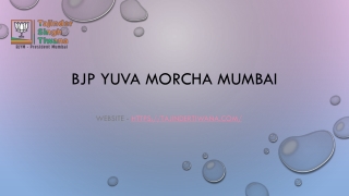 BJP yuva morcha Mumbai