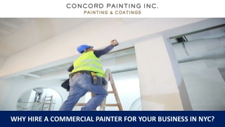 Why Hire a Commercial Painter for Your Business in NYC