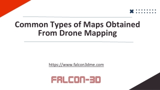 Types of Maps in Drone Mapping