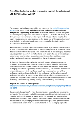 End-of-Line Packaging Market