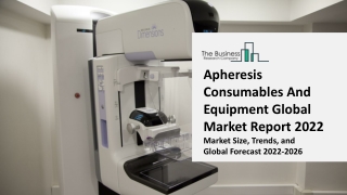 Global Apheresis Consumables And Equipment Market Competitive Strategies