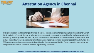 Complete guide to certificate attestation in Chennai