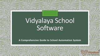 A Comprehensive Guide to School Automation System