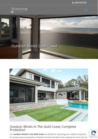 Outdoor Blinds Gold Coast