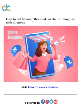 How to Get Massive Discounts in Online Shopping with Coupons