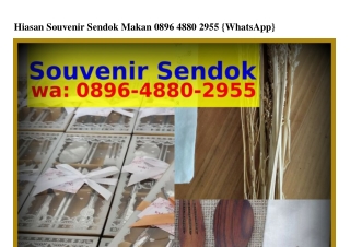 Hiasan Souvenir Sendok Makan O896~488O~2955{WhatsApp}